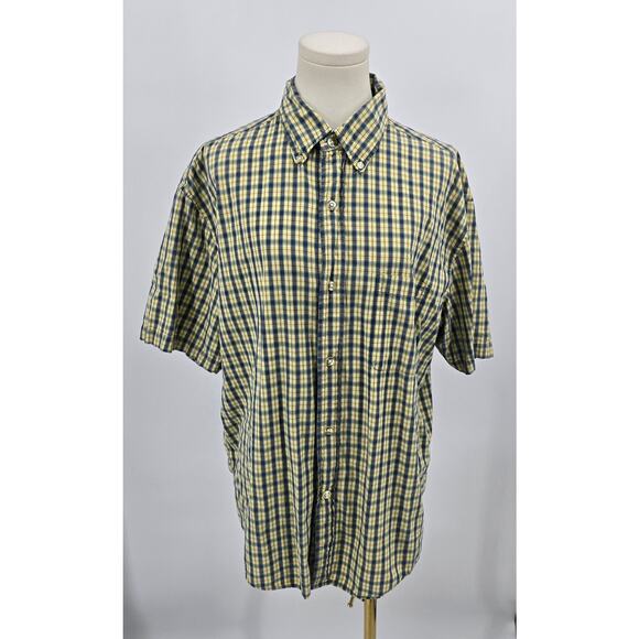Vintage Y2K Polo Jeans Co. Plaid Button-Up Shirt - Picture 1 of 6